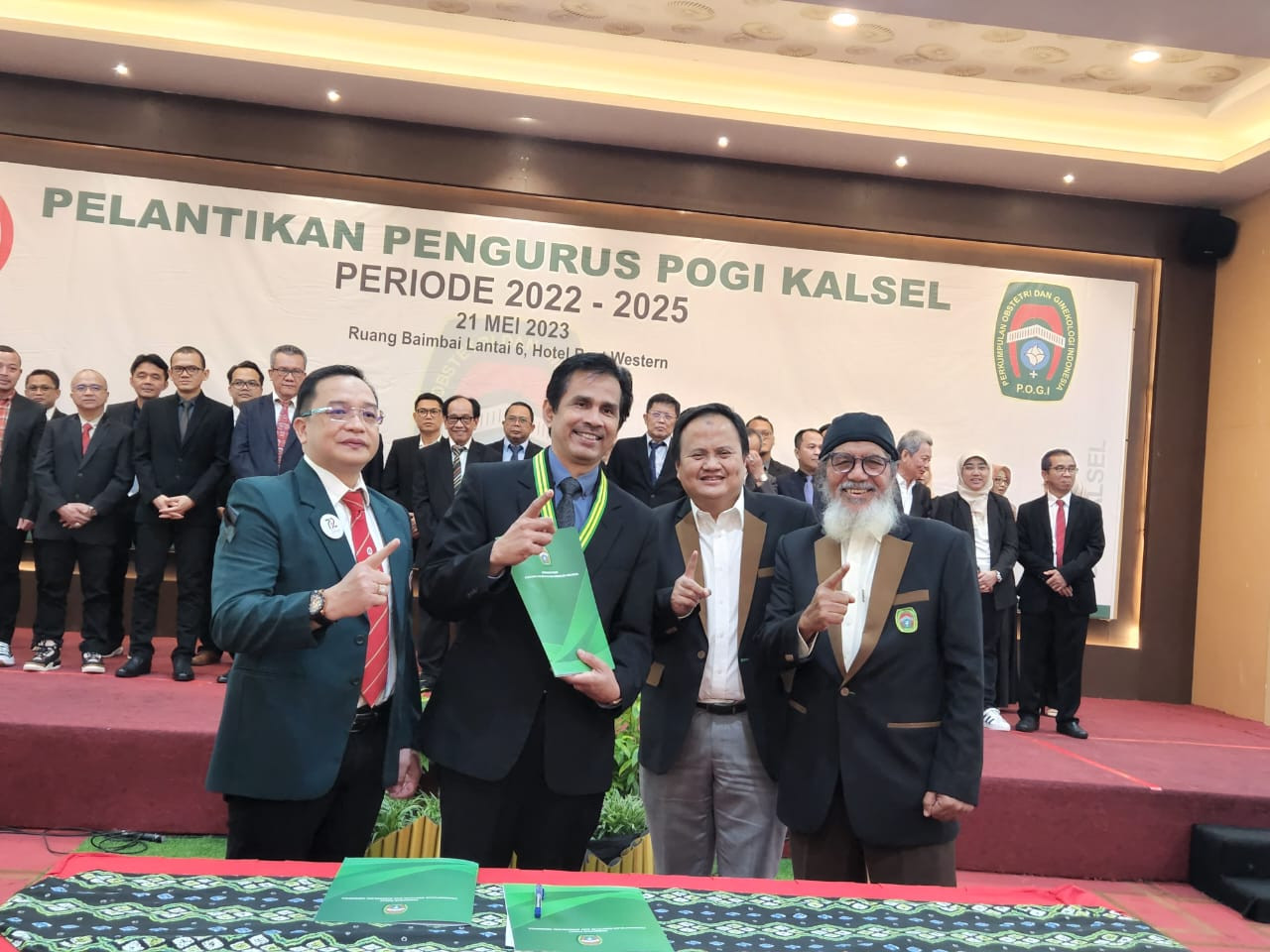 Pelantikan POGI Cabang Kalimantan Selatan Periode 2022 -2025